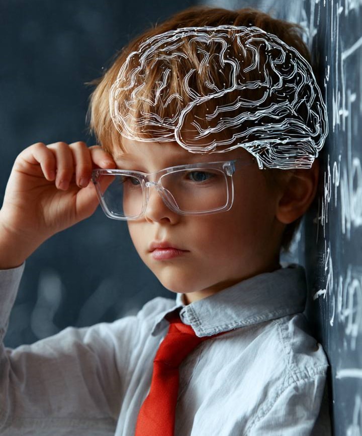 Child learning programming to improve logical thinking and creativity