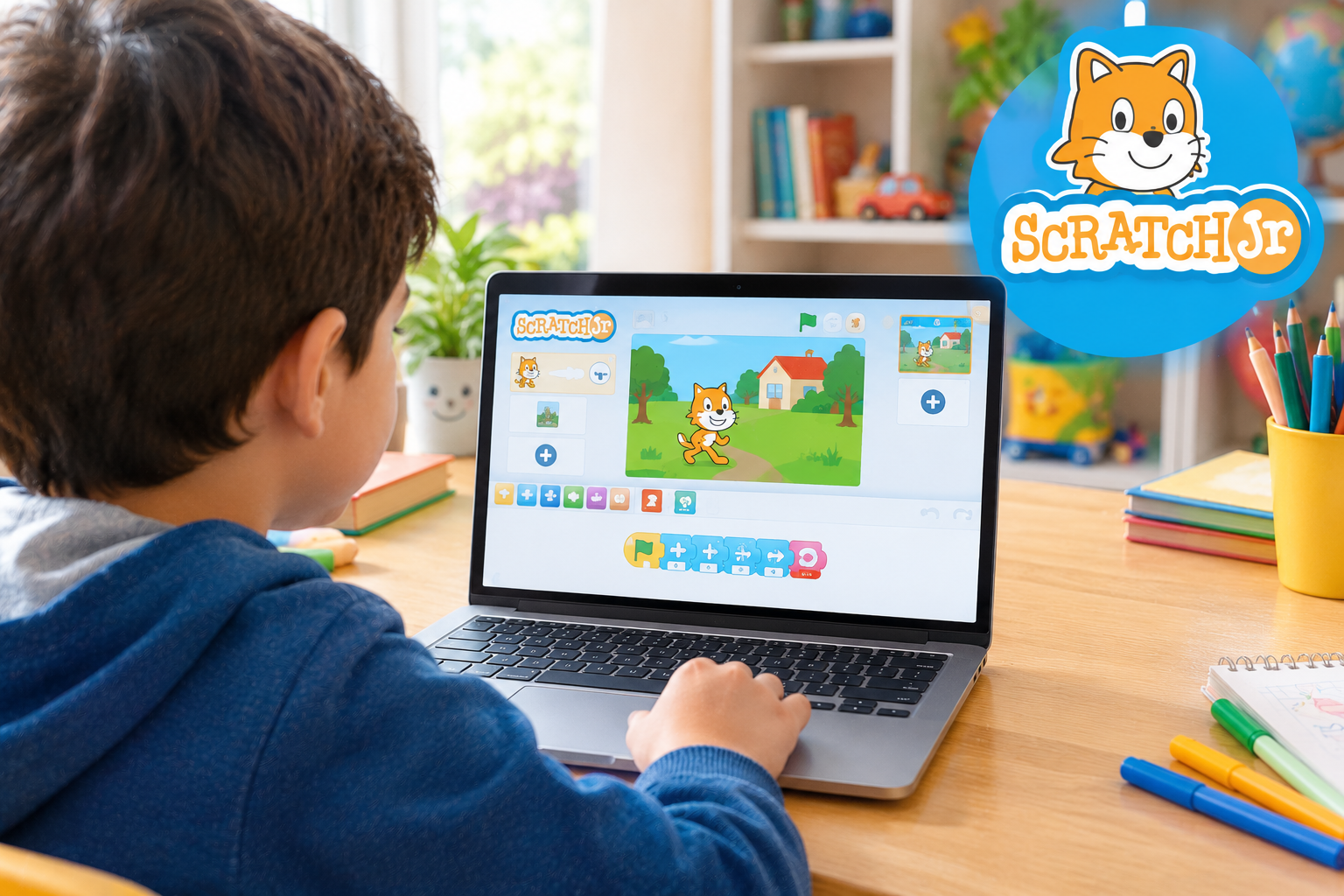 Turtle Junior – First Coding with ScratchJr